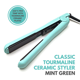 Buy - Alan Truman Green Tourmaline Ceramic Hair Straightener - Alan Truman