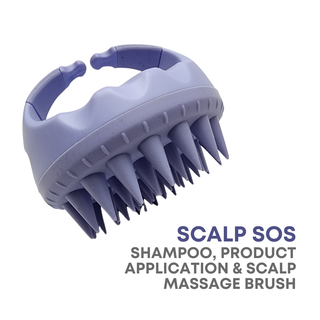 Alan Truman Scalp SOS Purple Shampoo & Scalp Massage Brush - Alan Truman