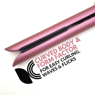 Alan Truman AT 104 Soft Pink Tourmaline Ceramic Hair Straightener - Alan Truman